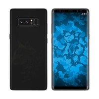 Galaxy Note 8 Silikon-Hülle Floral Katze M2-1 Case