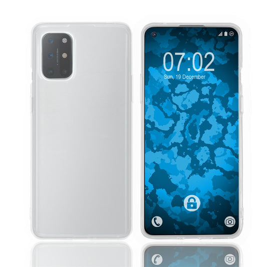 PhoneNatic Case kompatibel mit  OnePlus 8T - Crystal Clear Silikon Hülle transparent Cover