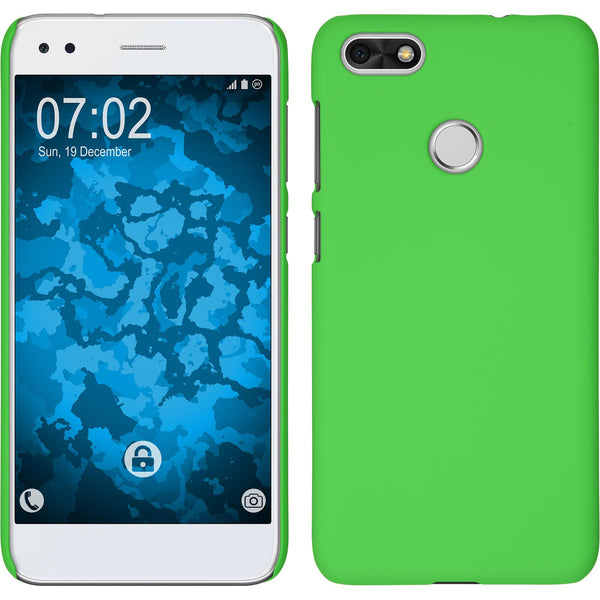 Hardcase für Huawei P9 Lite Mini gummiert grün