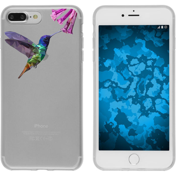 iPhone 7 Plus / 8 Plus Silikon-Hülle Vektor Tiere M3 Case