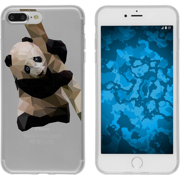 iPhone 7 Plus / 8 Plus Silikon-Hülle Vektor Tiere M4 Case