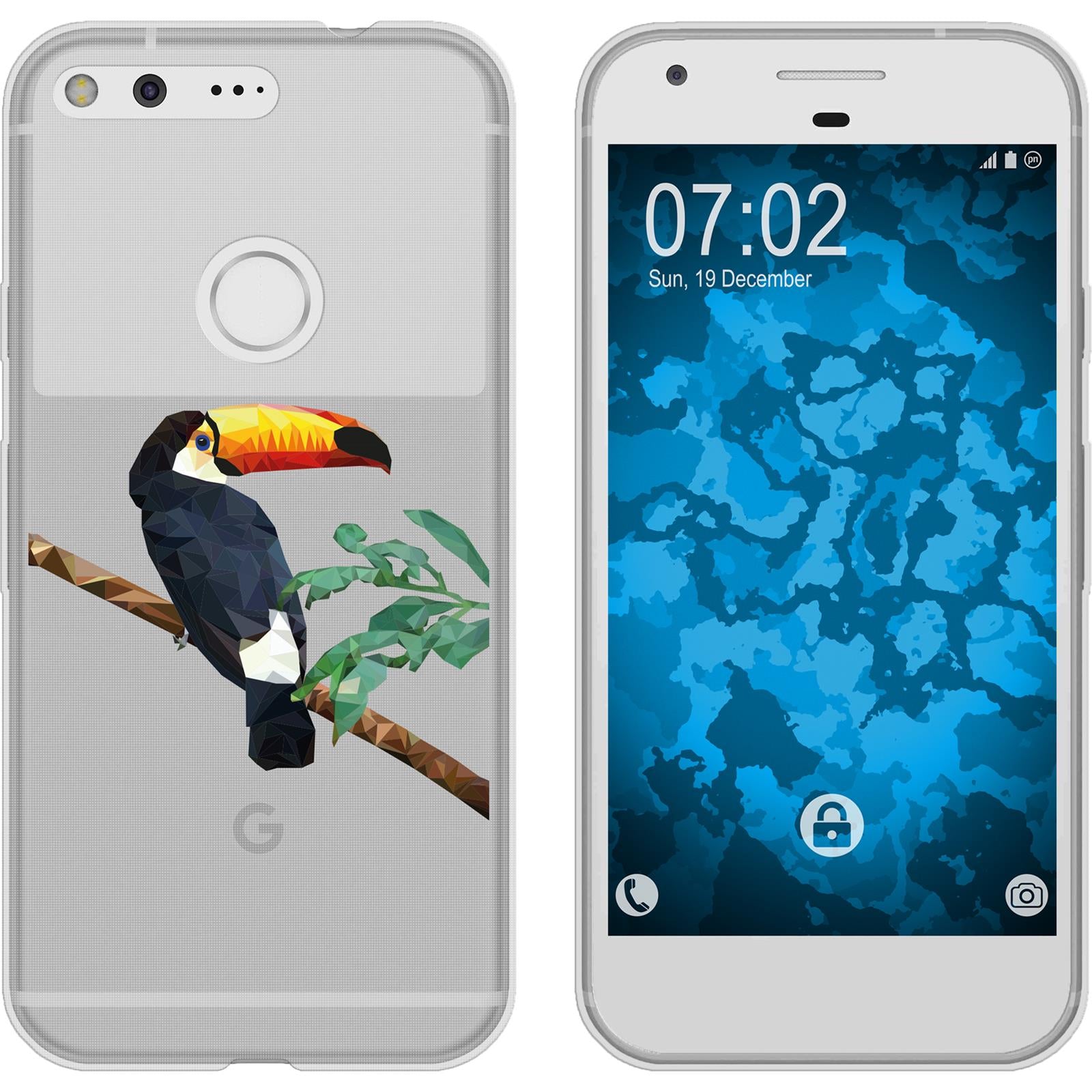 Pixel Silikon-Hülle Vektor Tiere M5 Case