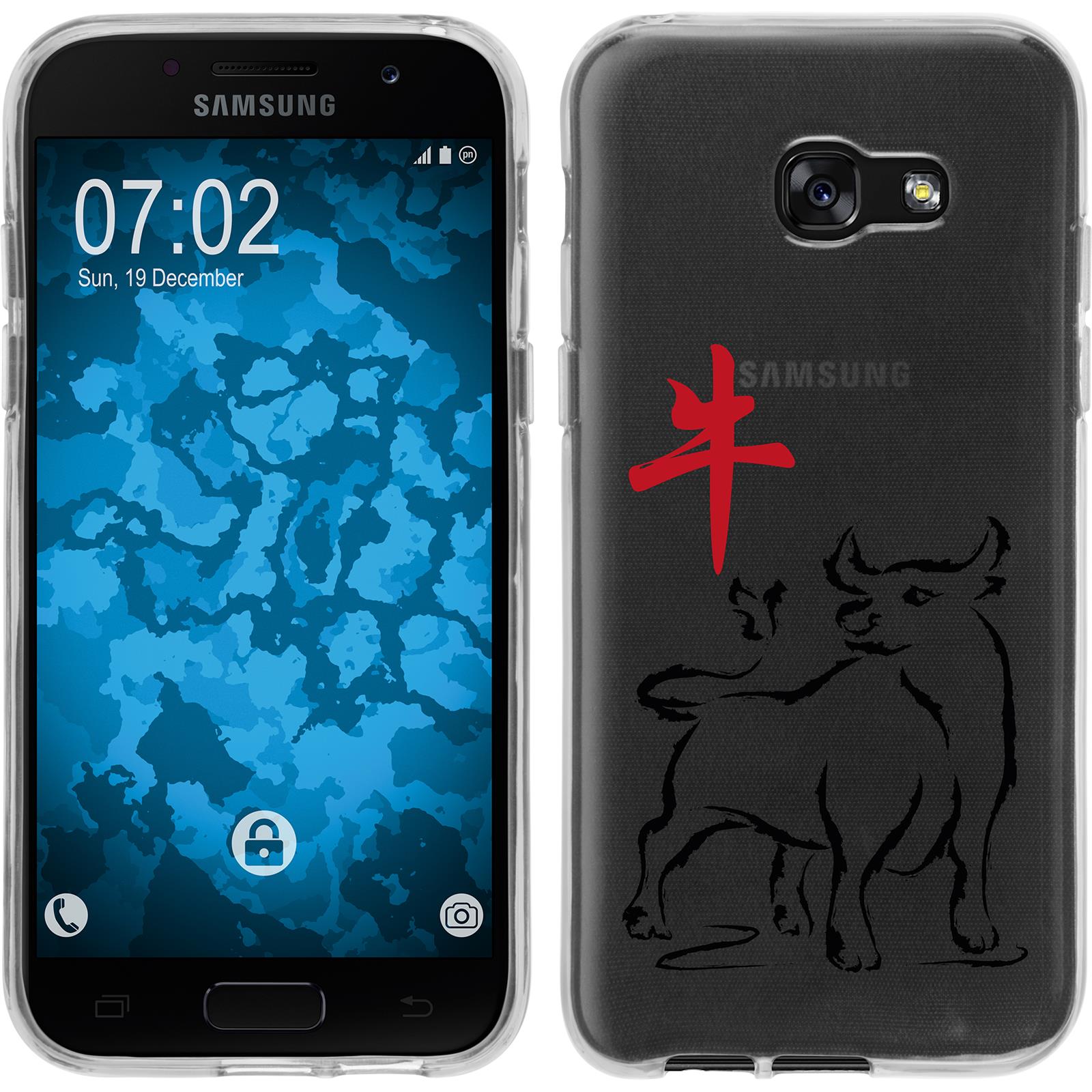 Galaxy A7 (2017) Silikon-Hülle Tierkreis Chinesisch M2 Case