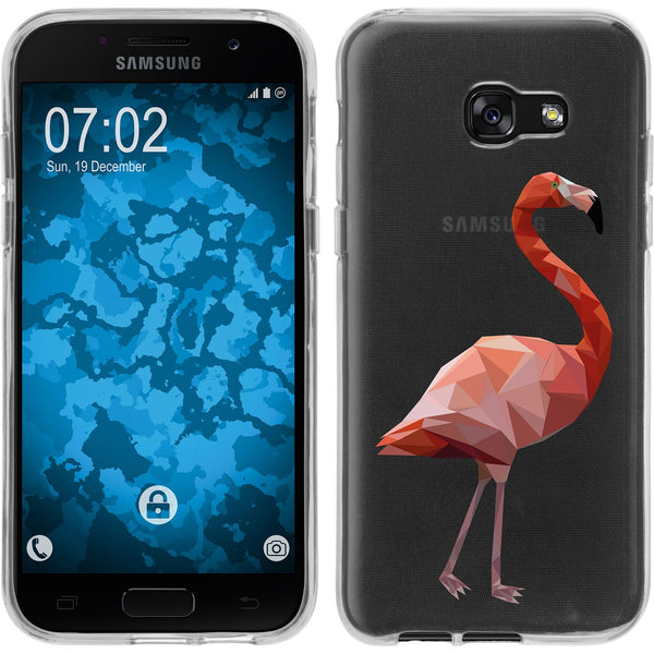 Galaxy A7 (2017) Silikon-Hülle Vektor Tiere M2 Case