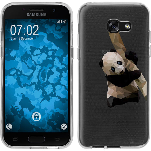Galaxy A7 (2017) Silikon-Hülle Vektor Tiere M4 Case