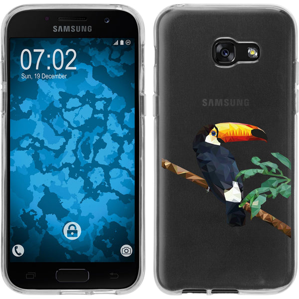 Galaxy A7 (2017) Silikon-Hülle Vektor Tiere M5 Case