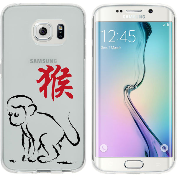 Galaxy S6 Edge Silikon-Hülle Tierkreis Chinesisch M9 Case