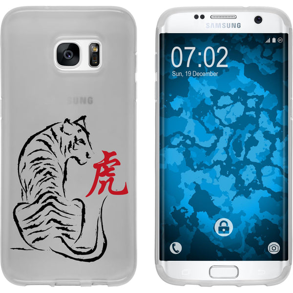 Galaxy S7 Edge Silikon-Hülle Tierkreis Chinesisch M3 Case