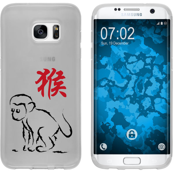 Galaxy S7 Edge Silikon-Hülle Tierkreis Chinesisch M9 Case