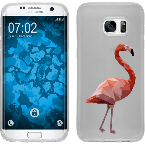 Galaxy S7 Edge Silikon-Hülle Vektor Tiere M2 Case
