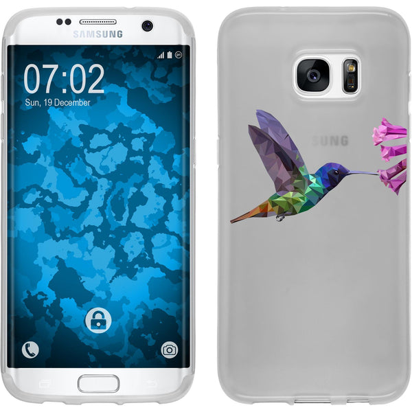 Galaxy S7 Edge Silikon-Hülle Vektor Tiere M3 Case