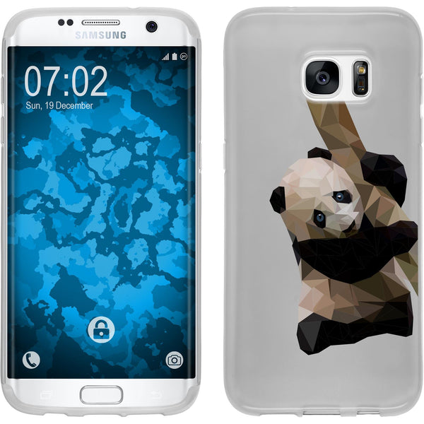 Galaxy S7 Edge Silikon-Hülle Vektor Tiere M4 Case