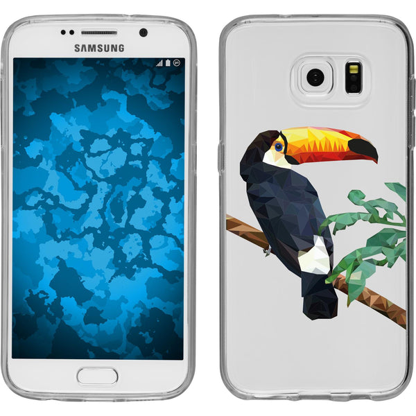 Galaxy S7 Silikon-Hülle Vektor Tiere M5 Case