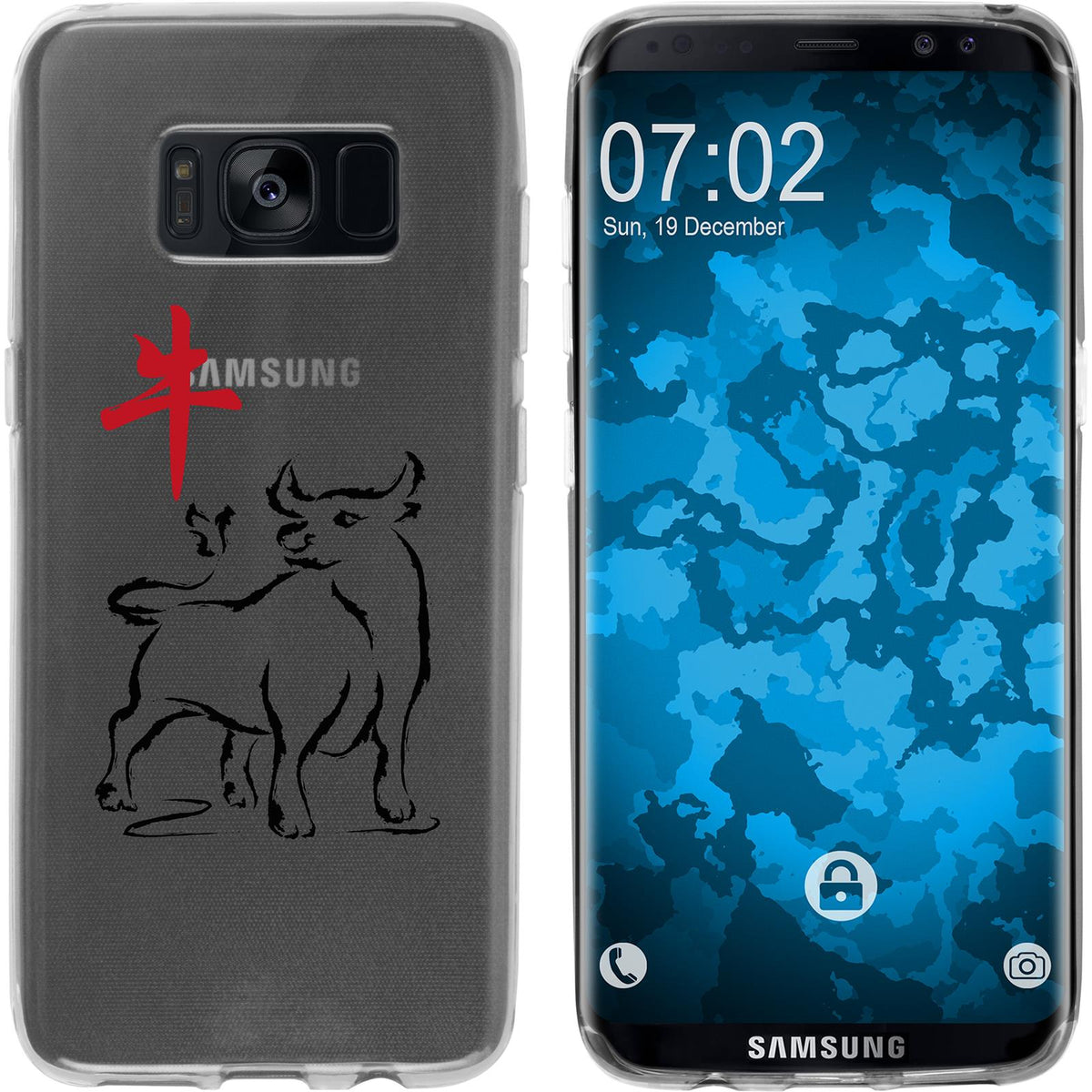 Galaxy S8 Silikon-Hülle Tierkreis Chinesisch M2 Case