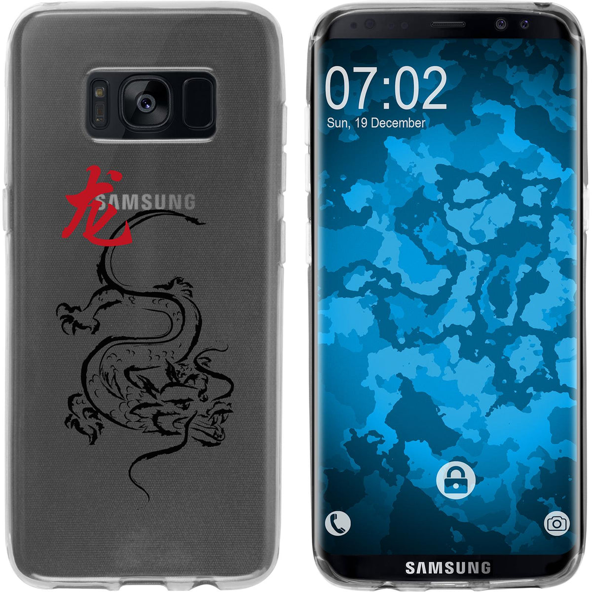 Galaxy S8 Silikon-Hülle Tierkreis Chinesisch M5 Case