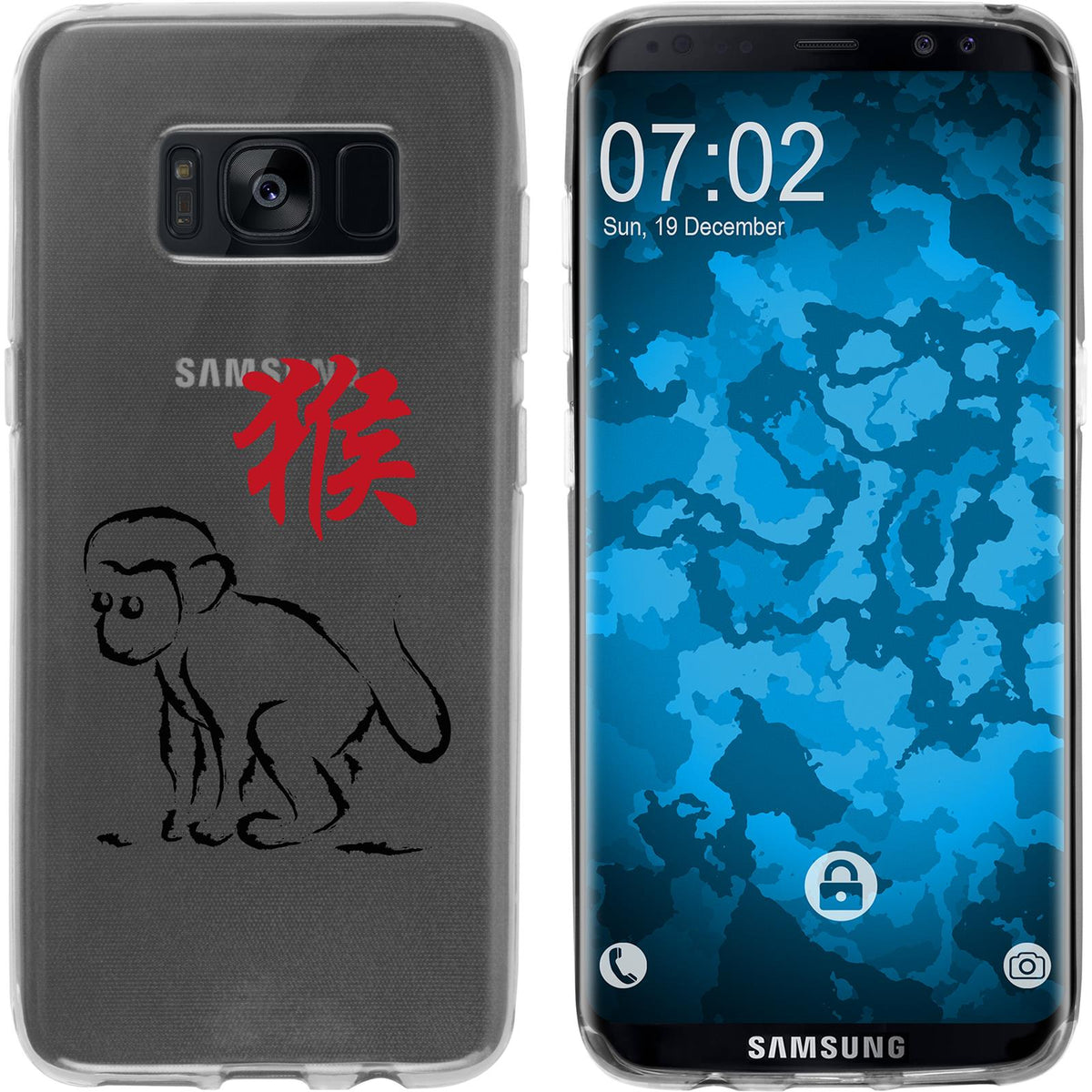 Galaxy S8 Silikon-Hülle Tierkreis Chinesisch M9 Case