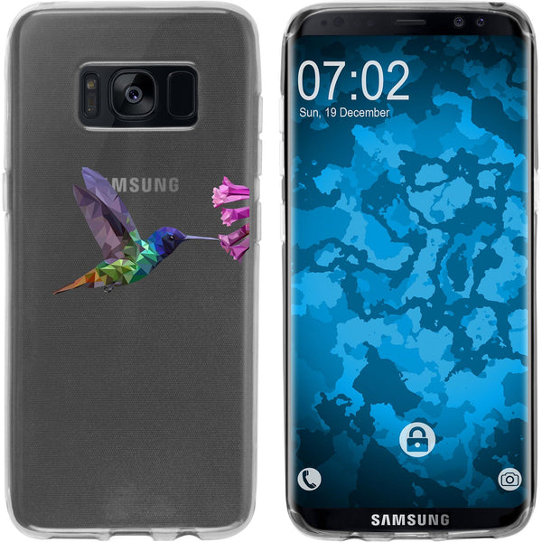 Galaxy S8 Silikon-Hülle Vektor Tiere M3 Case