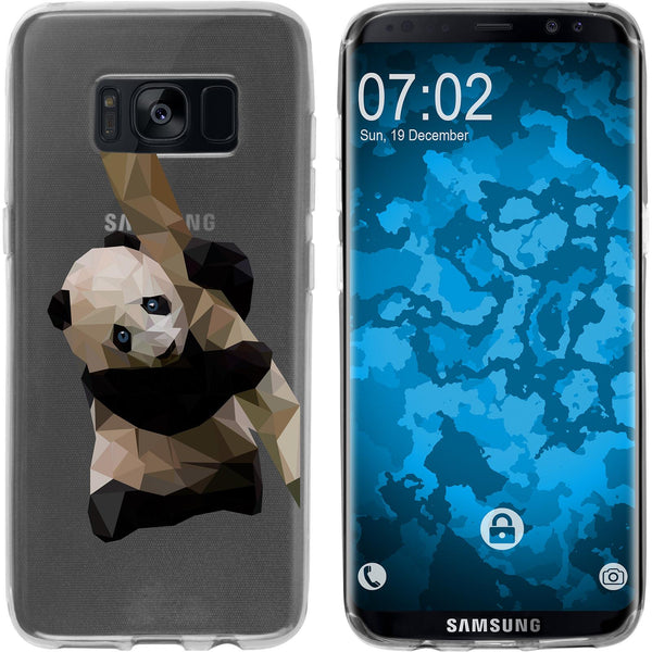 Galaxy S8 Silikon-Hülle Vektor Tiere M4 Case
