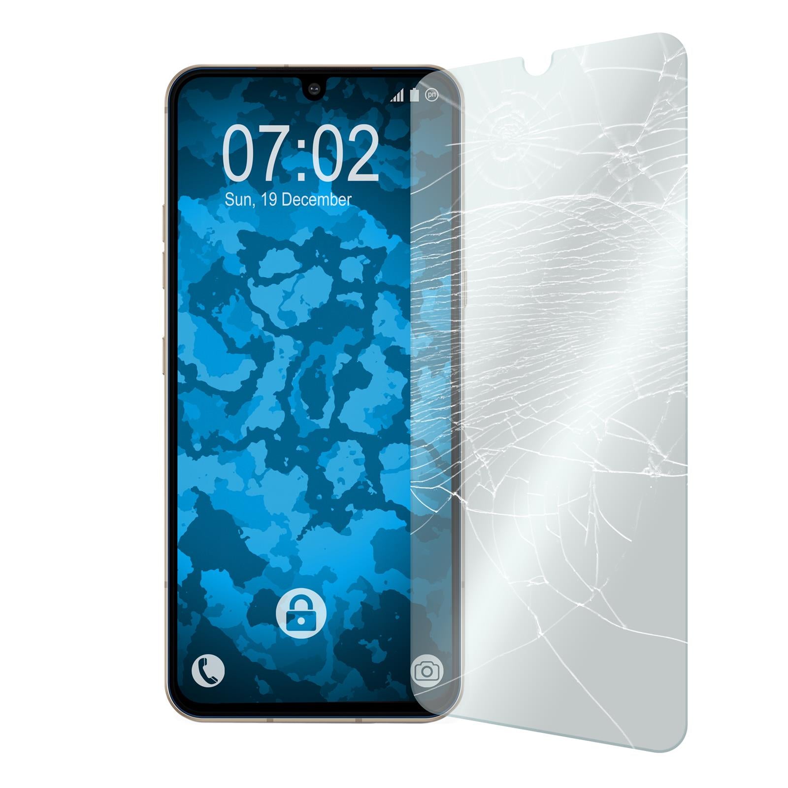 1 x LG V60 ThinQ Glas-Displayschutzfolie klar