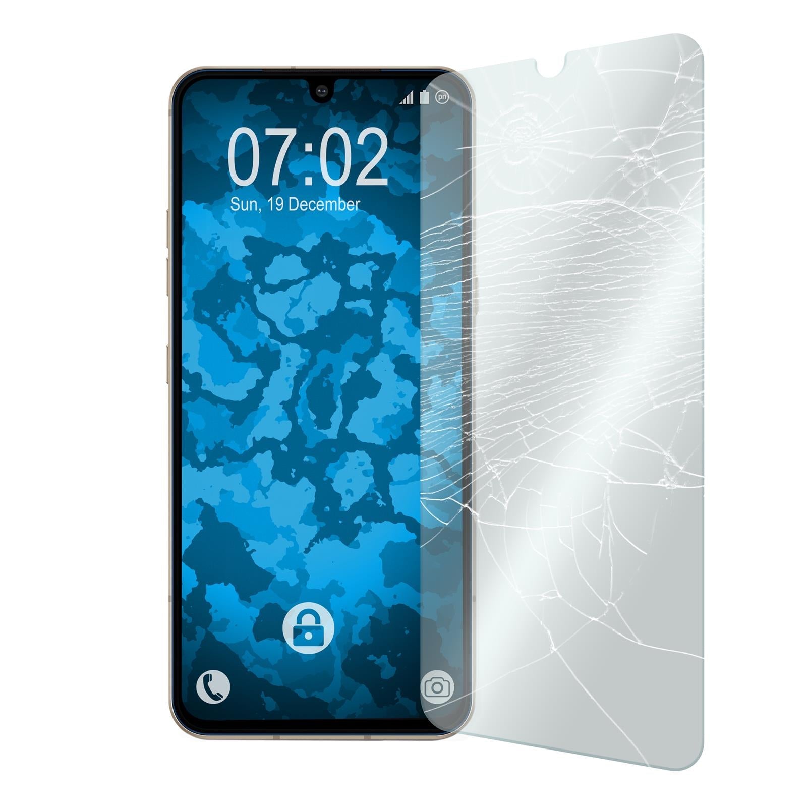 1 x LG V60 ThinQ Glas-Displayschutzfolie klar