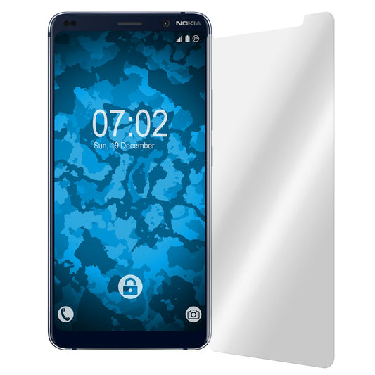 8 x  Nokia 9 PureView Displayschutzfolie klar