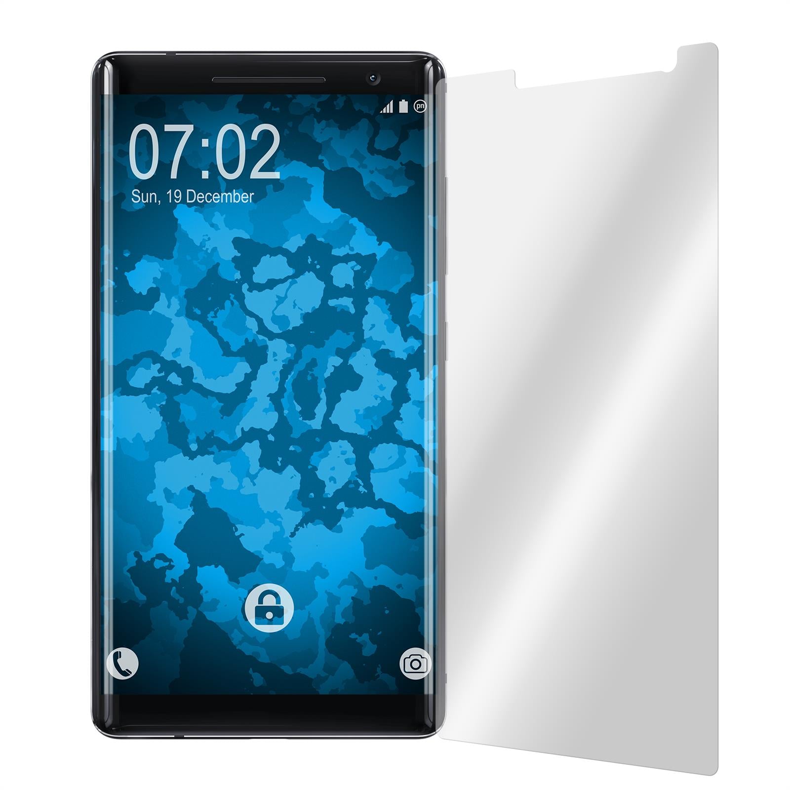 6 x  Nokia 8 Sirocco Displayschutzfolie klar
