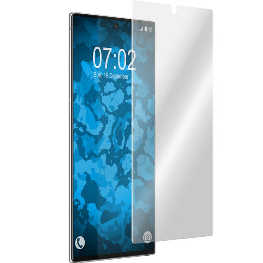 2 x Samsung Galaxy Note 10+ Displayschutzfolie klar Flexible
