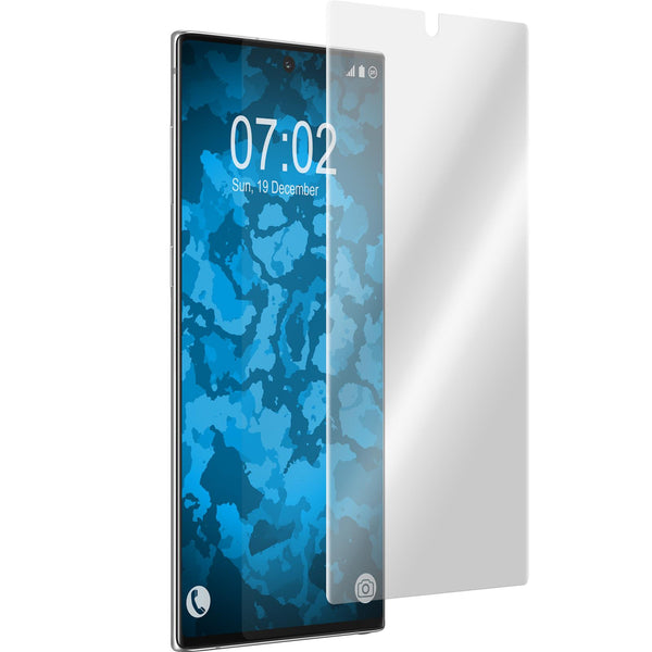 2 x Samsung Galaxy Note 10+ Displayschutzfolie klar Flexible