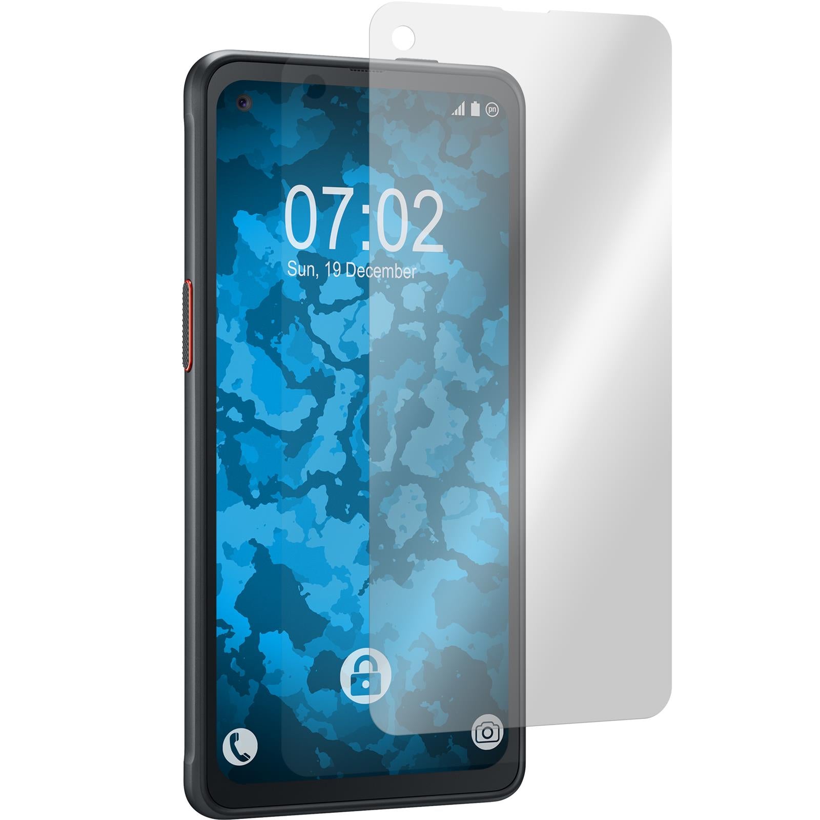 8 x Samsung Galaxy Xcover Pro Displayschutzfolie klar