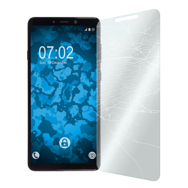 1 x Samsung Galaxy A6s Glas-Displayschutzfolie klar