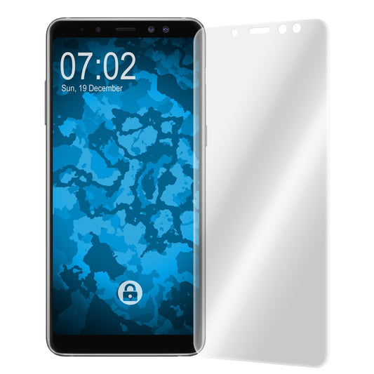 4 x Samsung Galaxy A8 Plus (2018) Displayschutzfolie klar Fl