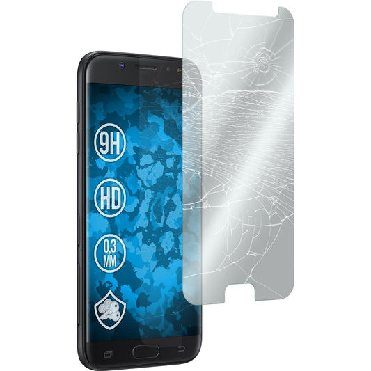 1 x Samsung Galaxy J7 2017 Glas-Displayschutzfolie klar