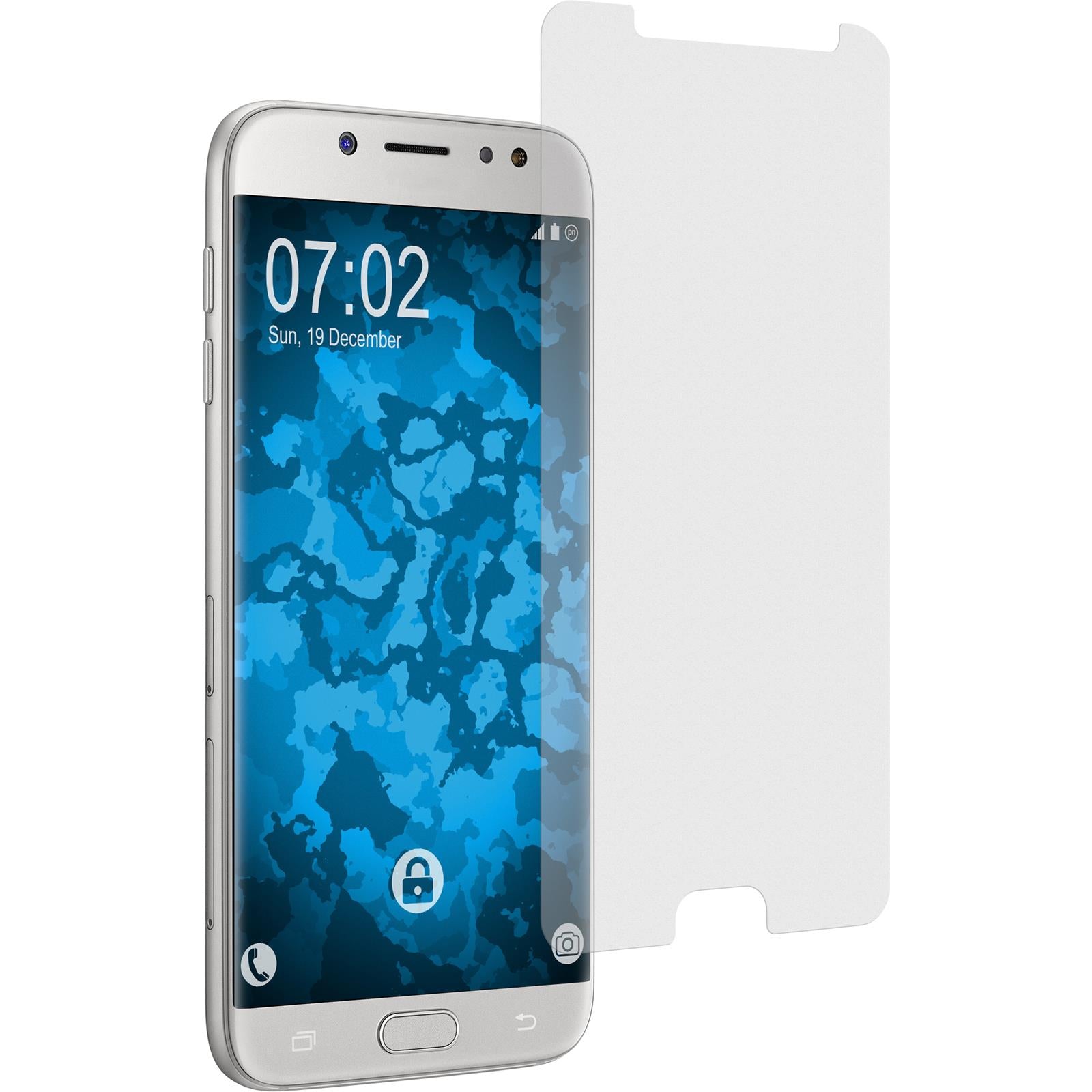2 x Samsung Galaxy J7 Pro Displayschutzfolie matt