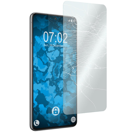 2 x Samsung Galaxy S21 Glas-Displayschutzfolie klar