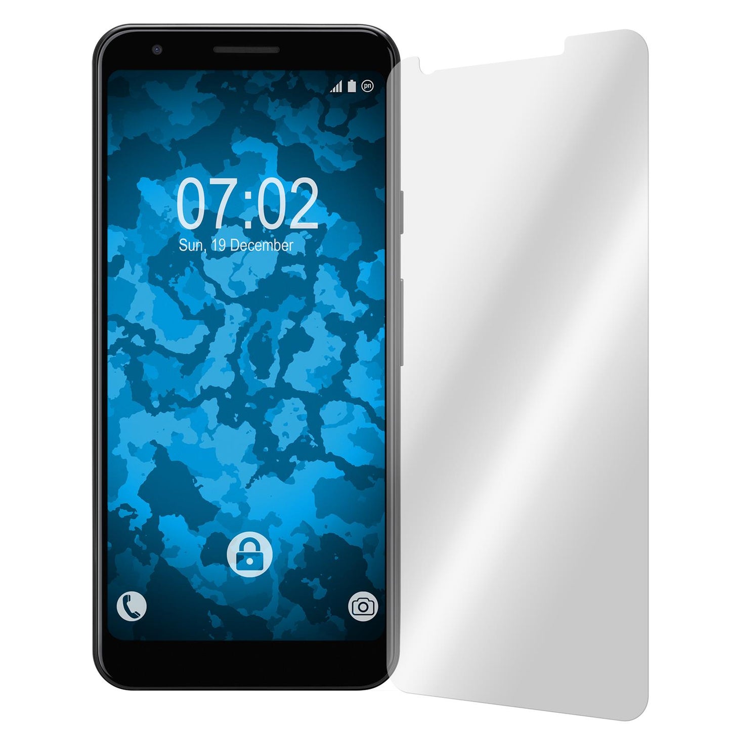 4 x Google Pixel 3a XL Displayschutzfolie klar