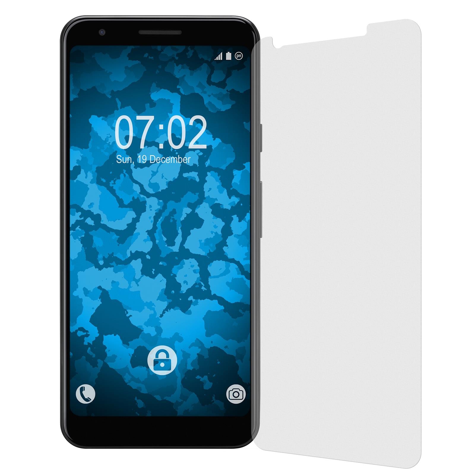2 x Google Pixel 3a XL Displayschutzfolie matt