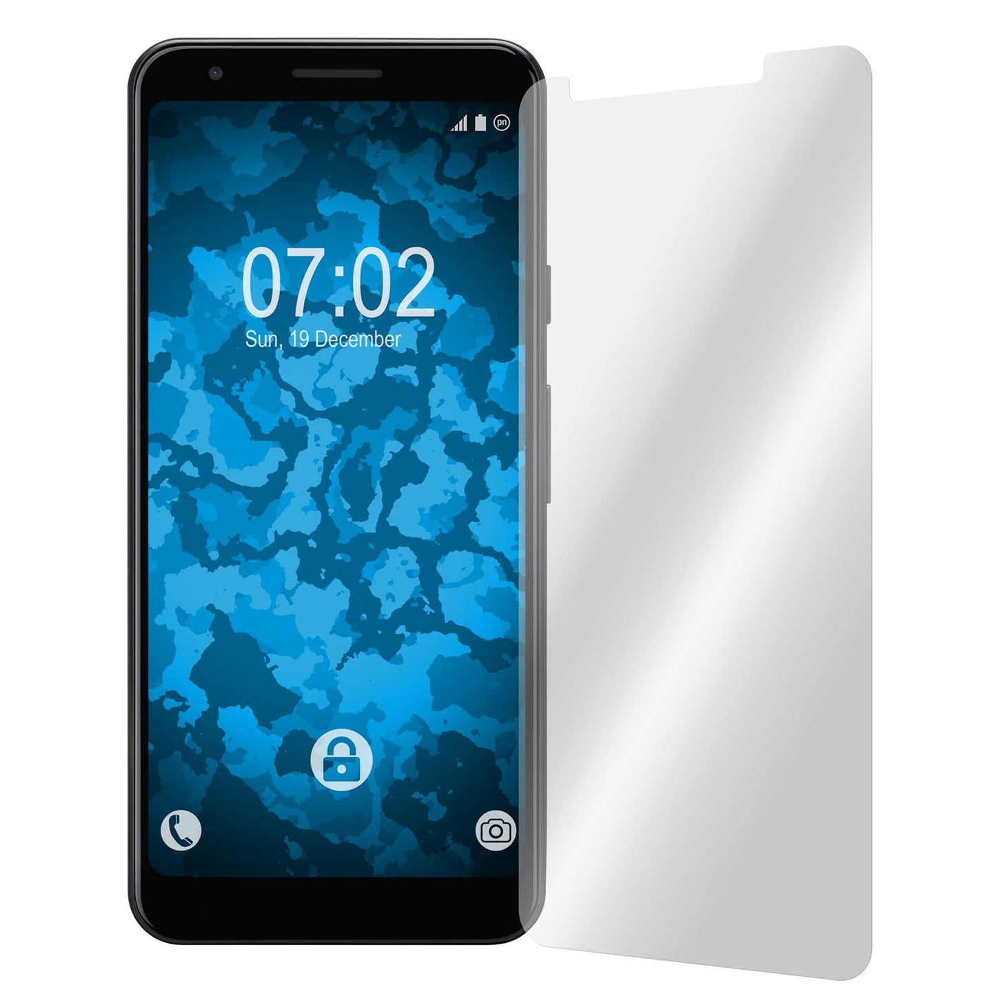 8 x Google Pixel 3a Displayschutzfolie klar