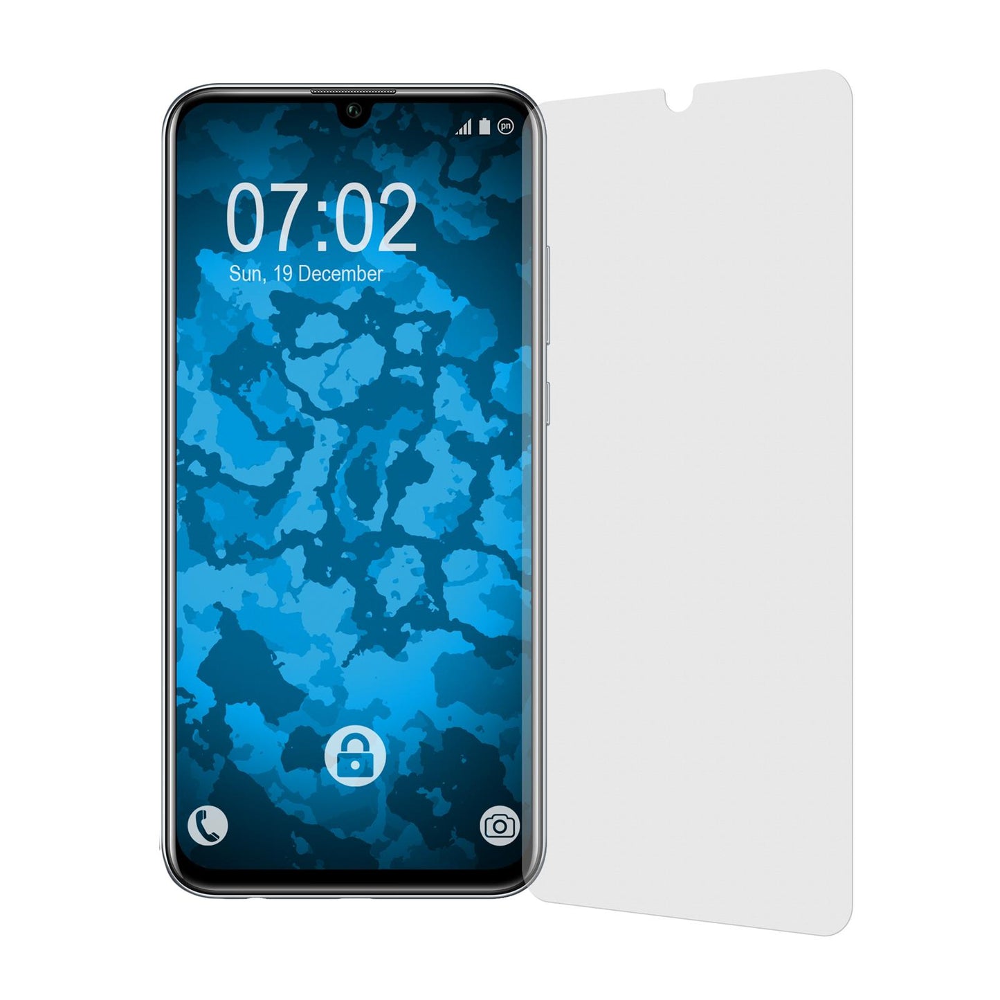 2 x Huawei Honor 10 Lite Displayschutzfolie matt