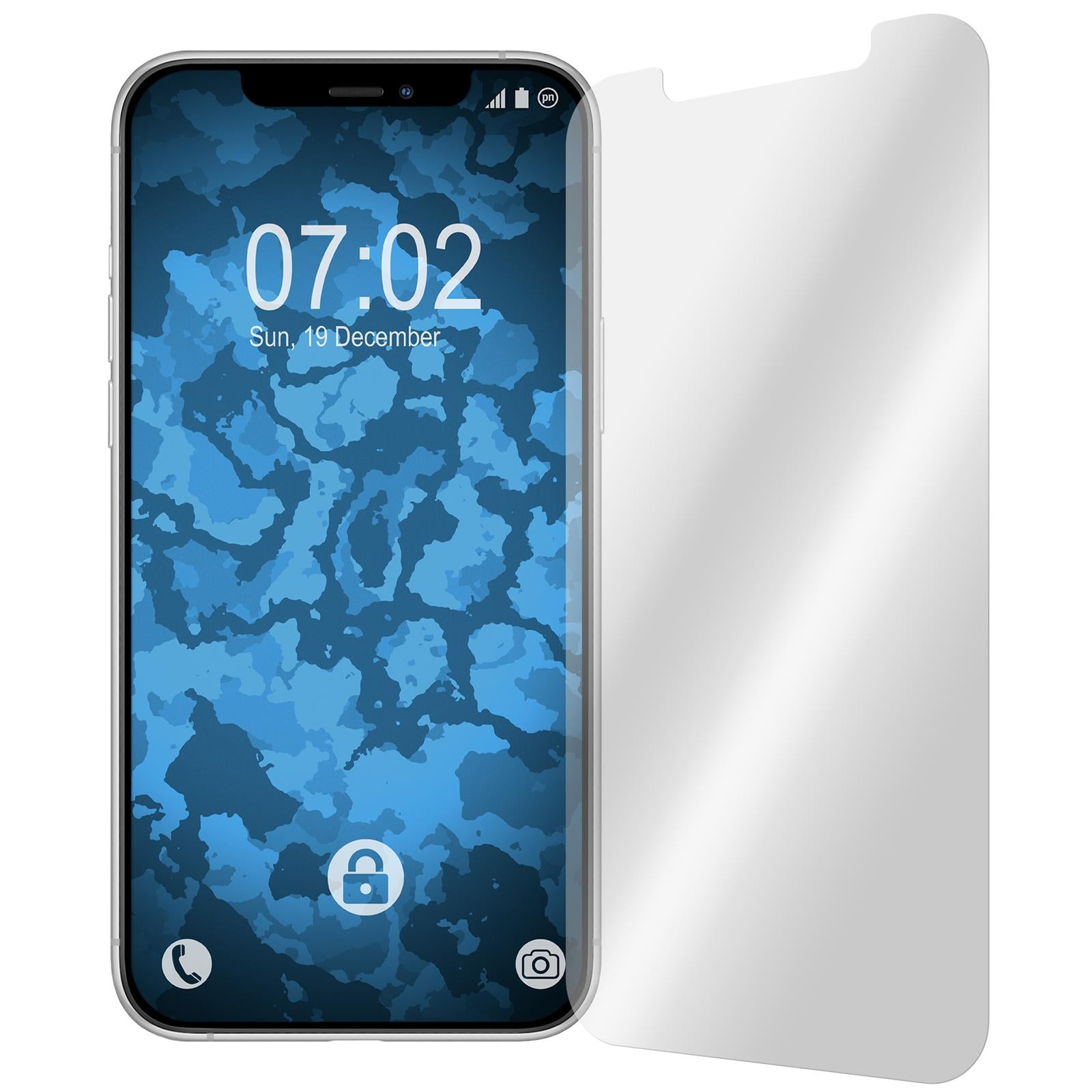 8-x-iPhone-12-Pro-Schutzfolie-klar-