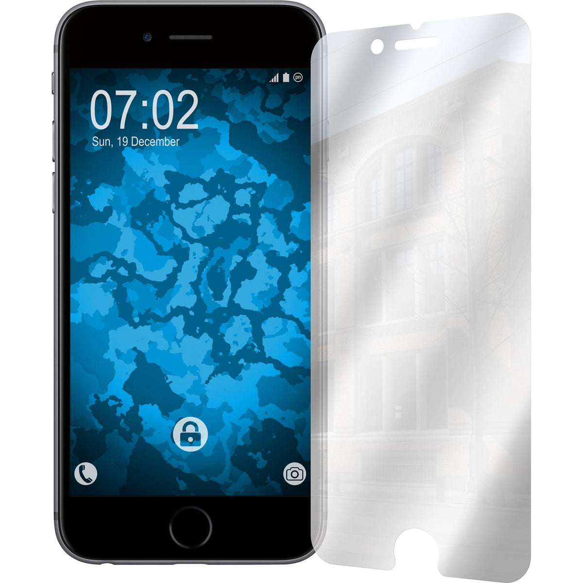 2 x Apple iPhone 6s / 6 Displayschutzfolie verspiegelt