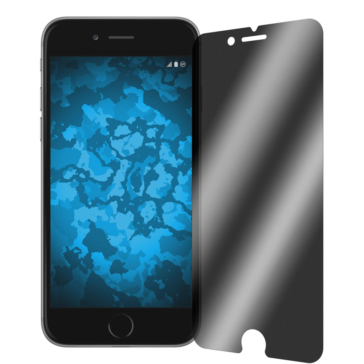 2 x Apple iPhone 6 Plus / 6s Plus Displayschutzfolie Privacy