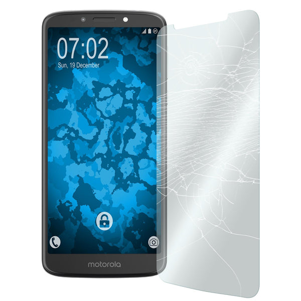 3 x Motorola Moto E5 (5th Gen) Glas-Displayschutzfolie klar