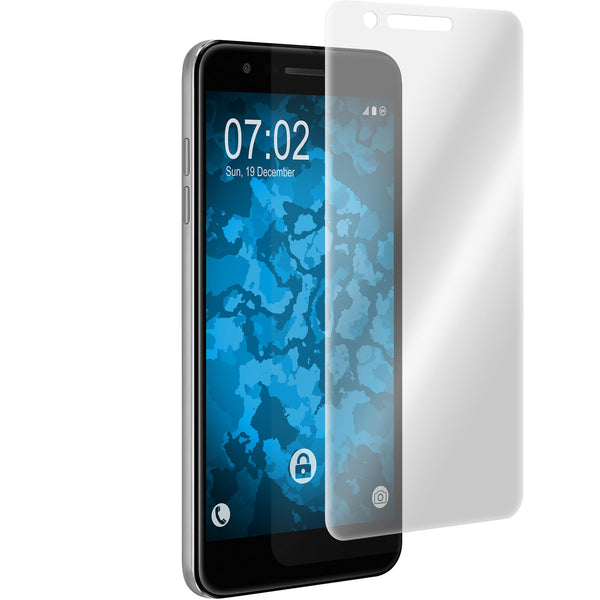 4 x LG K11 Plus / K10 (2018) Displayschutzfolie klar Flexibl
