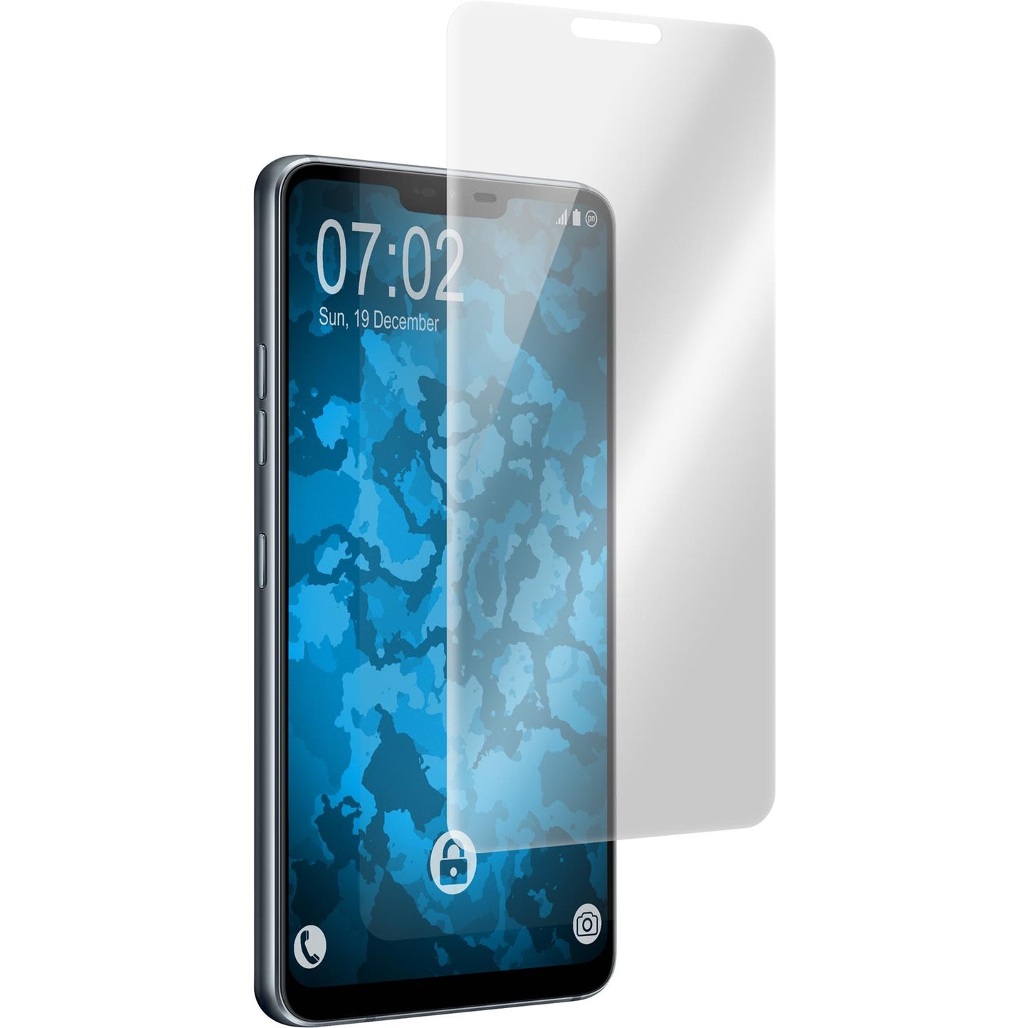 1 x LG G7 ThinQ Displayschutzfolie klar Flexible Folien