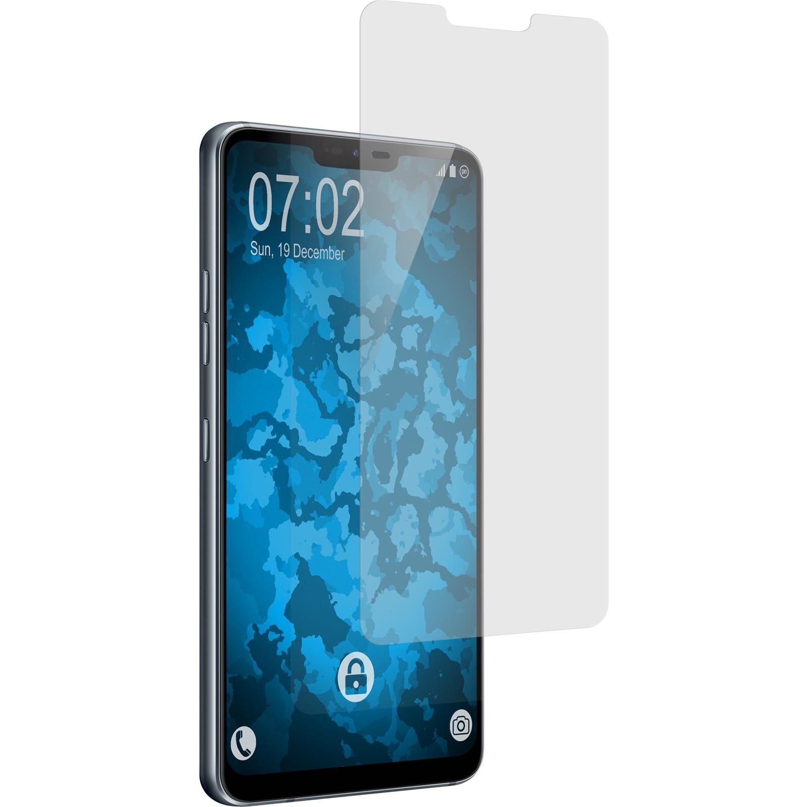 4 x LG G7 ThinQ Displayschutzfolie matt