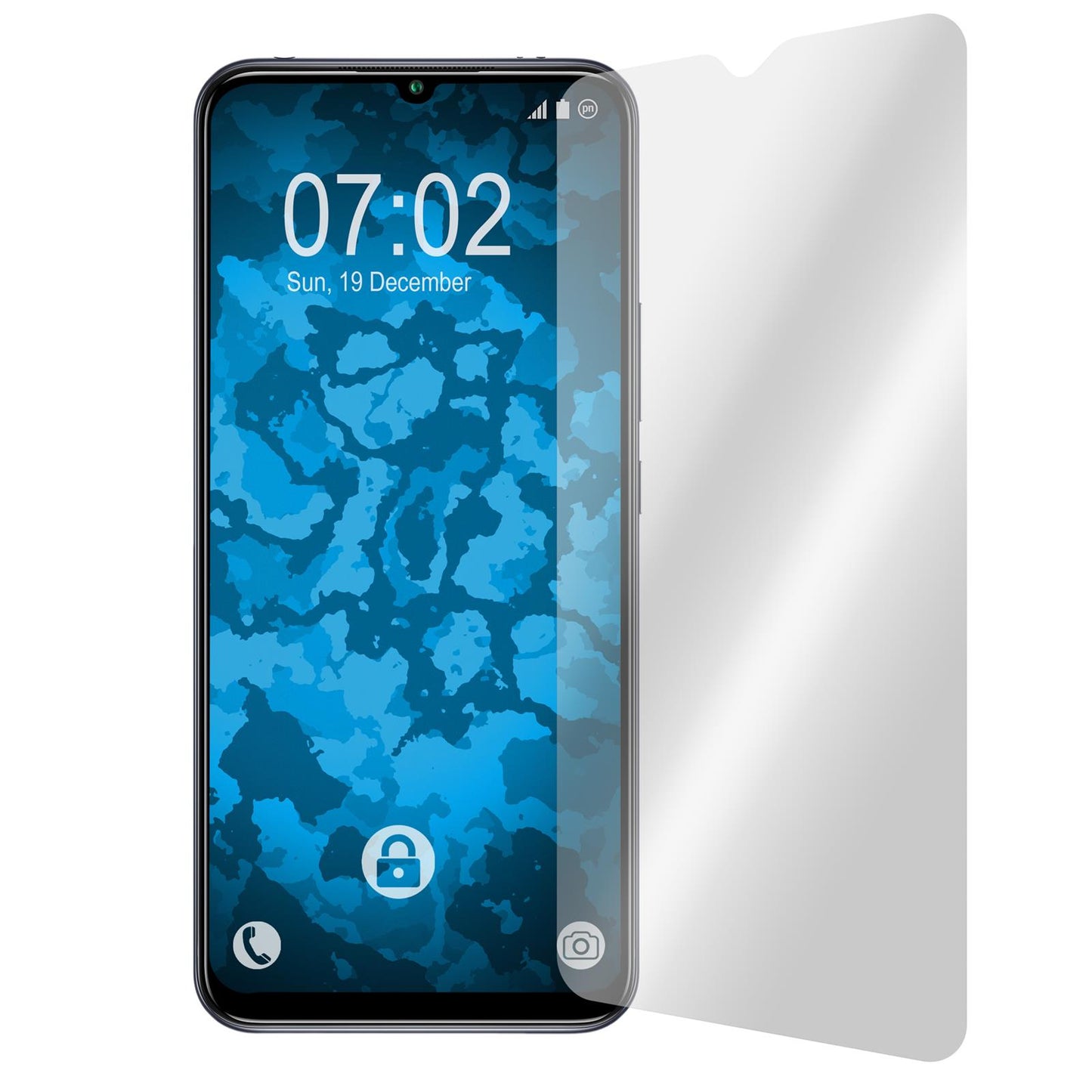 4 x Xiaomi Mi 10 Lite 5G Displayschutzfolie klar