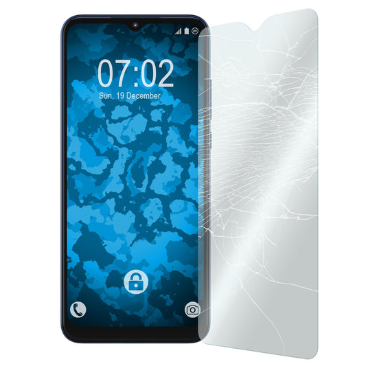 2 x Motorola Moto G Play (2021) Glas-Displayschutzfolie klar