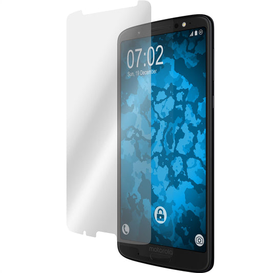 4 x Lenovo Moto G6 Plus Displayschutzfolie klar