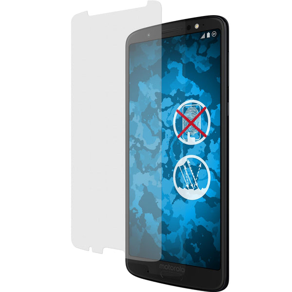 4 x Lenovo Moto G6 Plus Displayschutzfolie matt