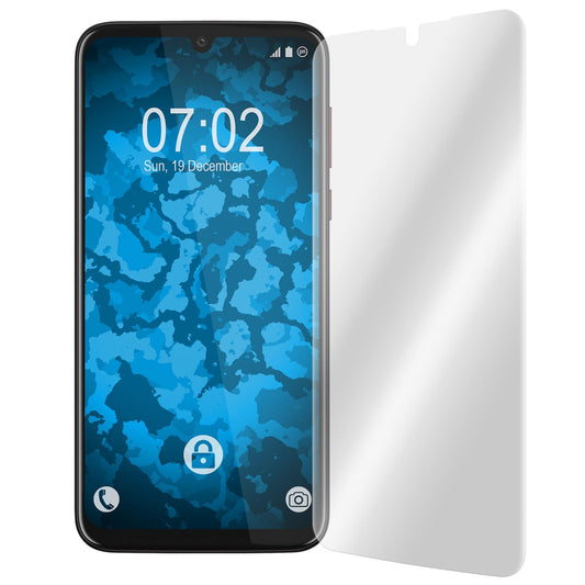 2 x Motorola Moto G8 Play Displayschutzfolie klar Flexible F
